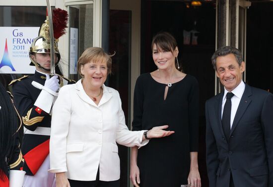 Working lunch for G8 heads of delegations