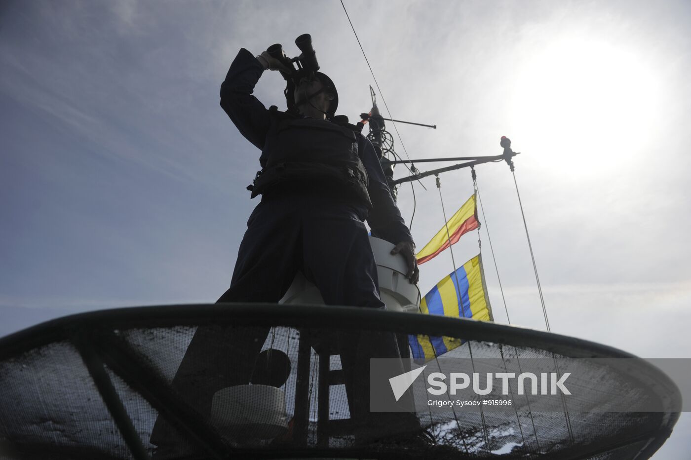 Exercise of Marine Corps battalion of Caspian Fleet