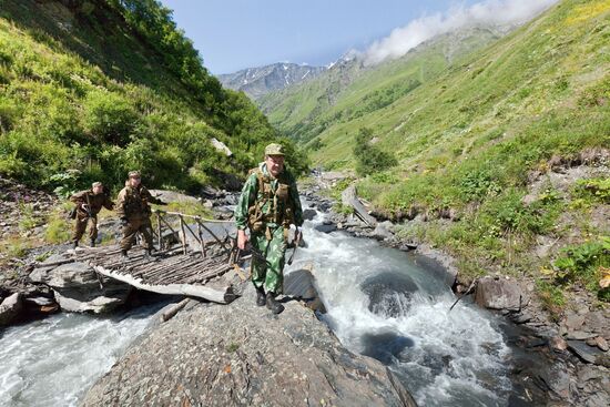 Russian-Georgian border