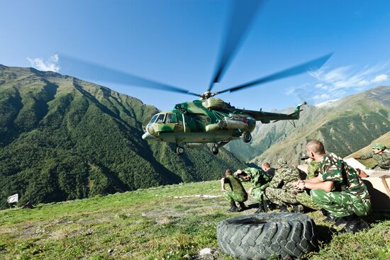 Russian-Georgian border