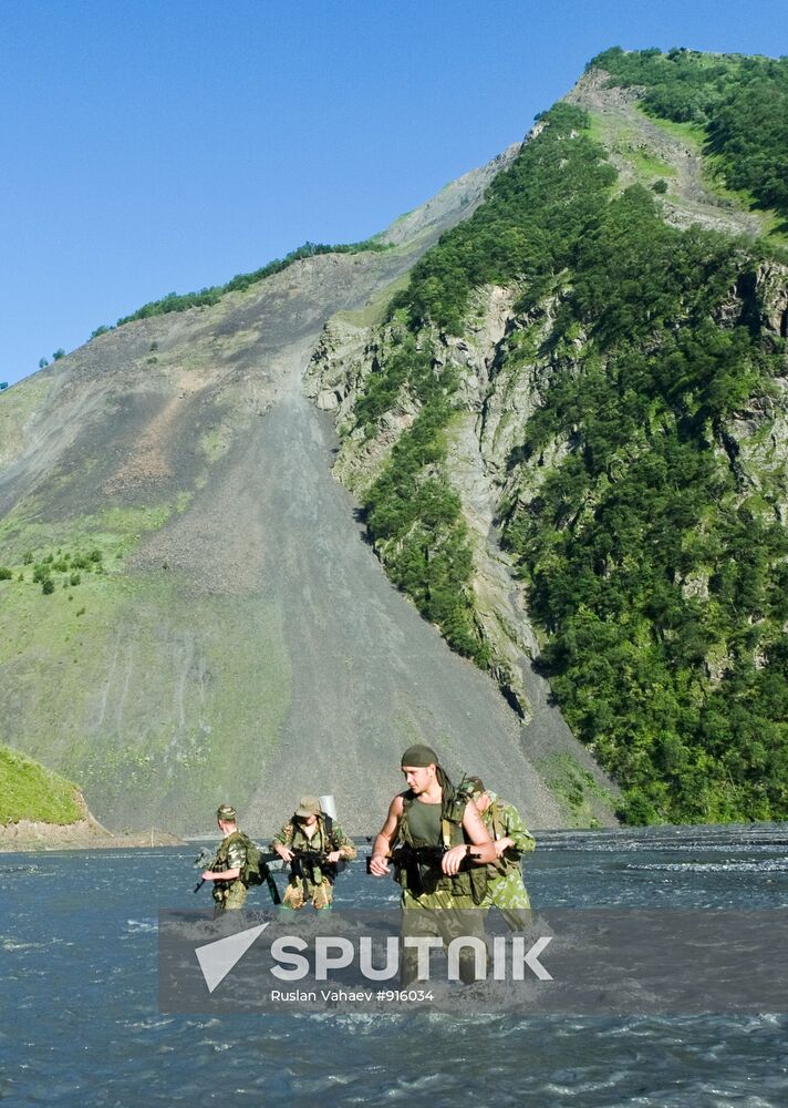 Russian-Georgian border