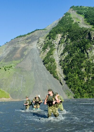 Russian-Georgian border