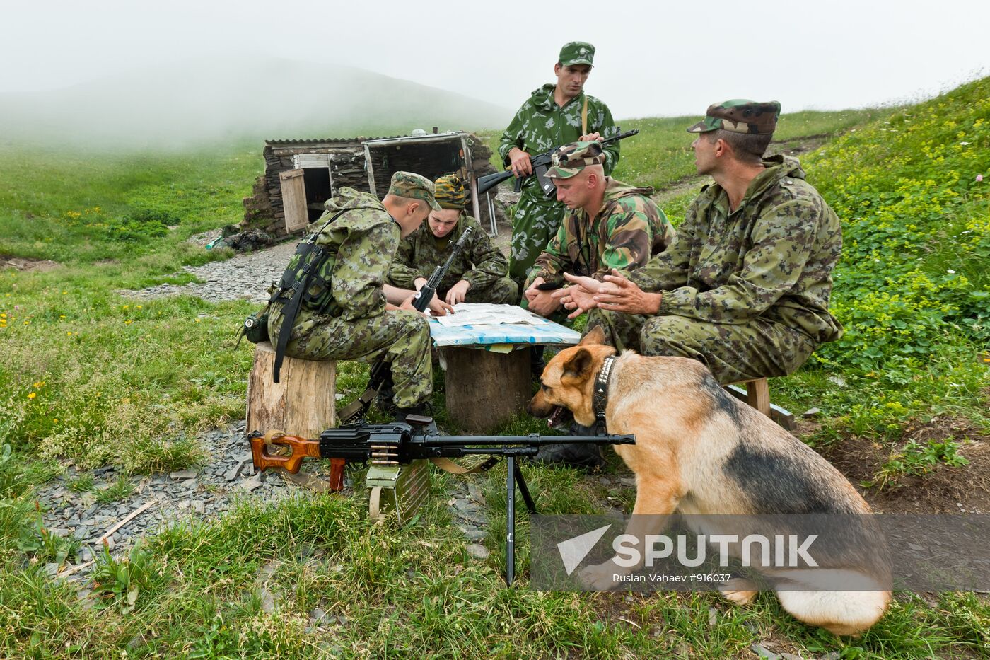 Russian-Georgian border