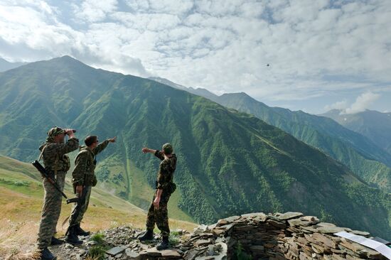 Russian-Georgian border
