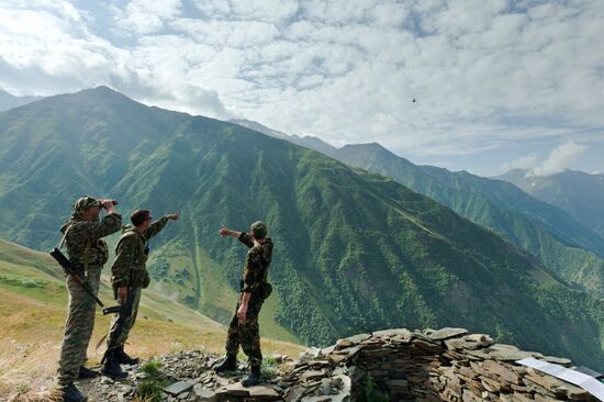 Russian-Georgian border