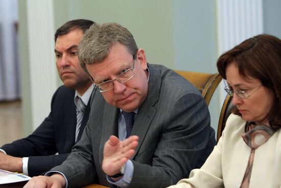 Vyacheslav Volodin, Aleksei Kudrin, Elvira Nabiullina