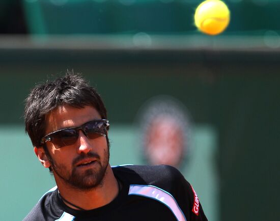 Tennis. 2011 Roland Garros. Day Six