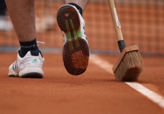Tennis. 2011 Roland Garros. Day Six