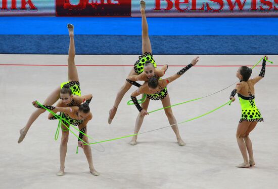 European Rhythmic Gymnastics Championships. Day 2