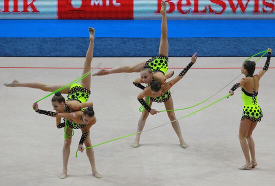 European Rhythmic Gymnastics Championships. Day 2