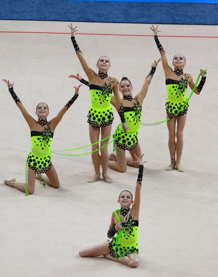 European Rhythmic Gymnastics Championships. Day 2