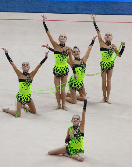 European Rhythmic Gymnastics Championships. Day 2