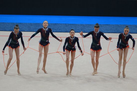 European Rhythmic Gymnastics Championships. Day 2