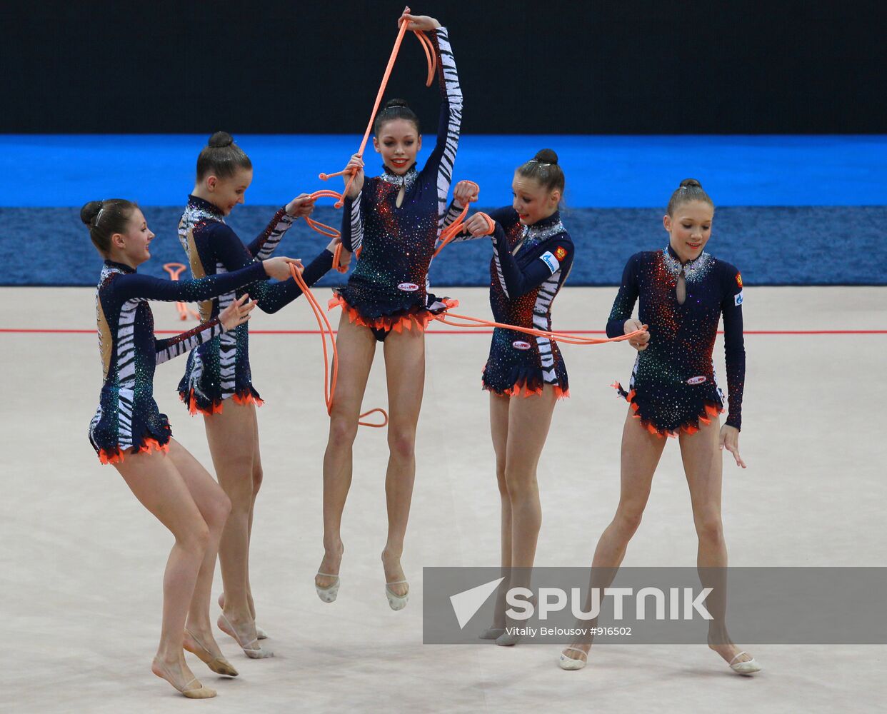 European Rhythmic Gymnastics Championships. Day 2