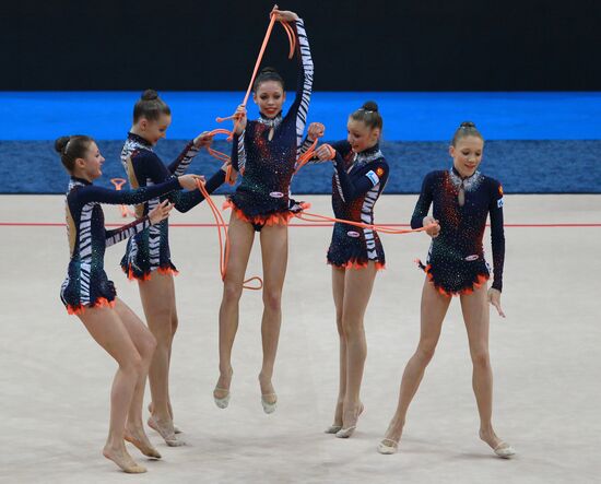 European Rhythmic Gymnastics Championships. Day 2