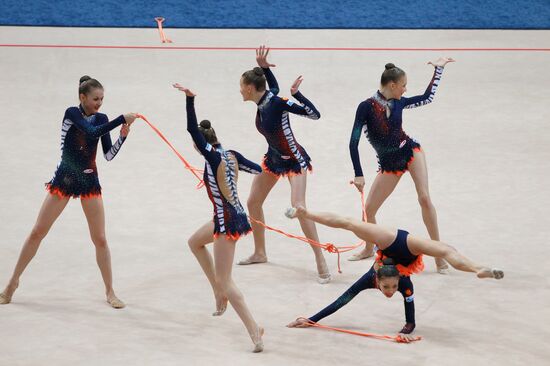 European Rhythmic Gymnastics Championships. Day 2