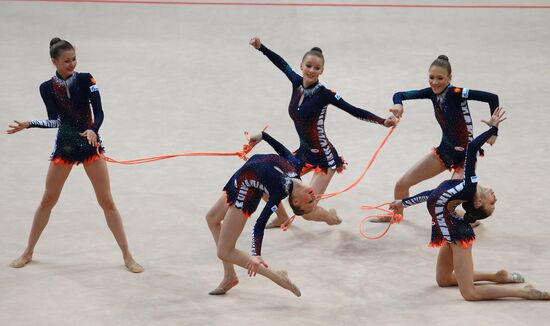 European Rhythmic Gymnastics Championships. Day 2