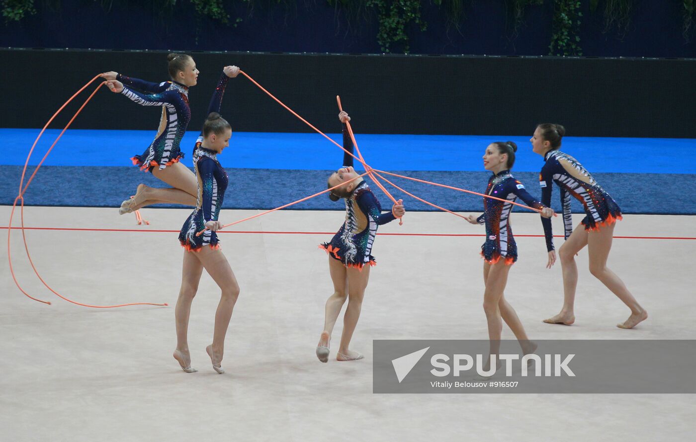 European Rhythmic Gymnastics Championships. Day 2