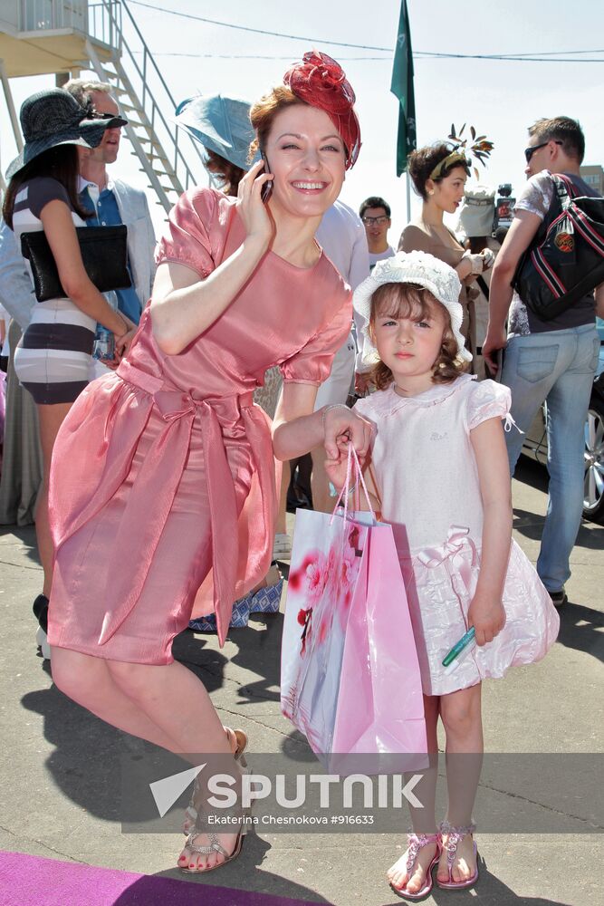 Olga Krasko with daughter