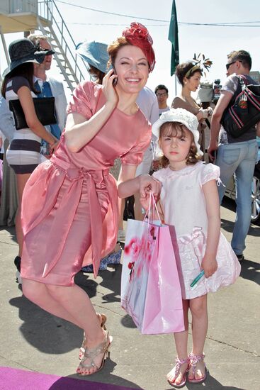 Olga Krasko with daughter