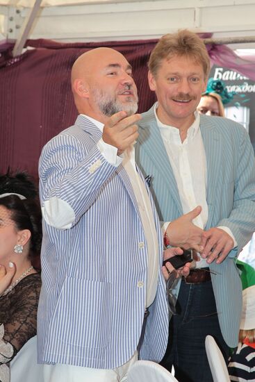 Sergei Kozhevnikov and Dmitry Peskov