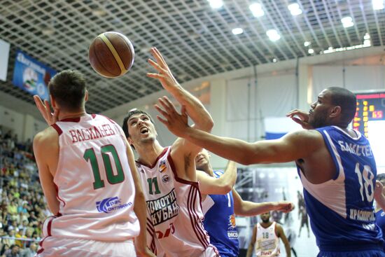 Professional Basketball League. Lokomotiv- Kuban vs. Yenisei