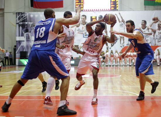 Professional Basketball League. Lokomotiv-Kuban vs. Yenisei