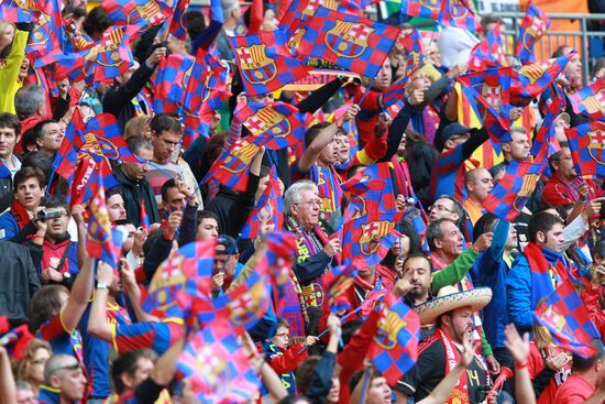 UEFA Champions League Final. Manchester United vs. Barcelona