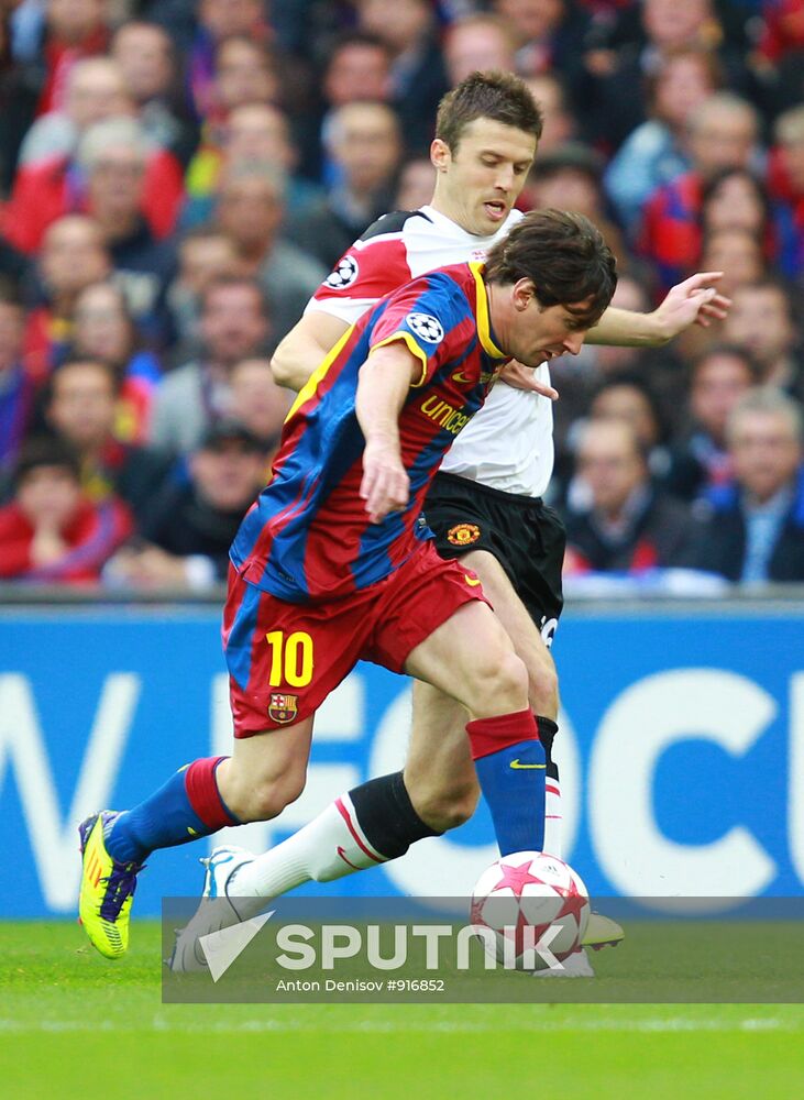 UEFA Champions League Final. Manchester United vs. Barcelona