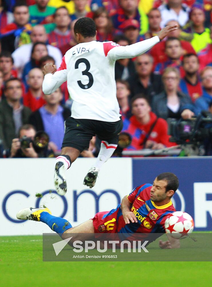 UEFA Champions League Final. Manchester United vs. Barcelona