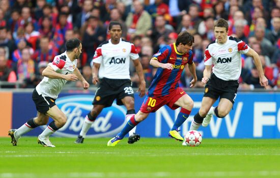 UEFA Champions League Final. Manchester United vs. Barcelona