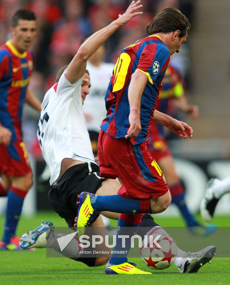 UEFA Champions League Final. Manchester United vs. Barcelona