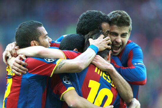 UEFA Champions League Final. Manchester United vs. Barcelona