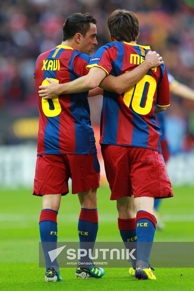 UEFA Champions League Final. Manchester United vs. Barcelona