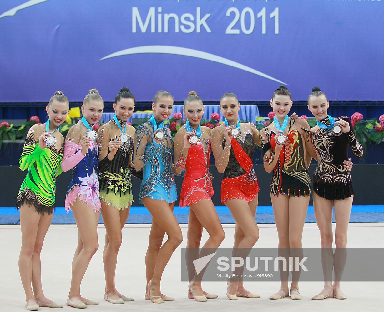 Artistic gymnastics. European Championships. Second day