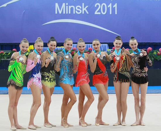 Artistic gymnastics. European Championships. Second day