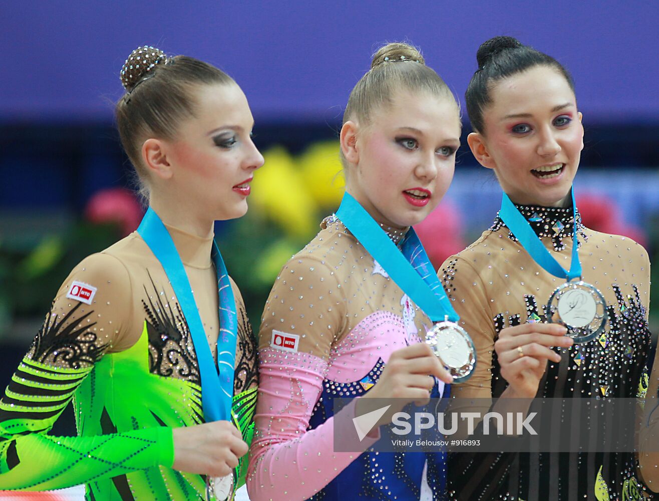 Artistic gymnastics. European Championships. Second day