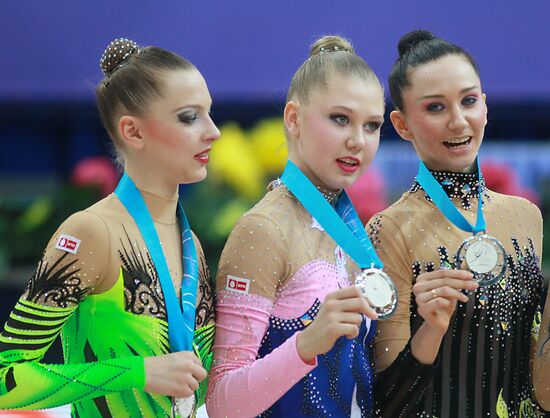 Artistic gymnastics. European Championships. Second day