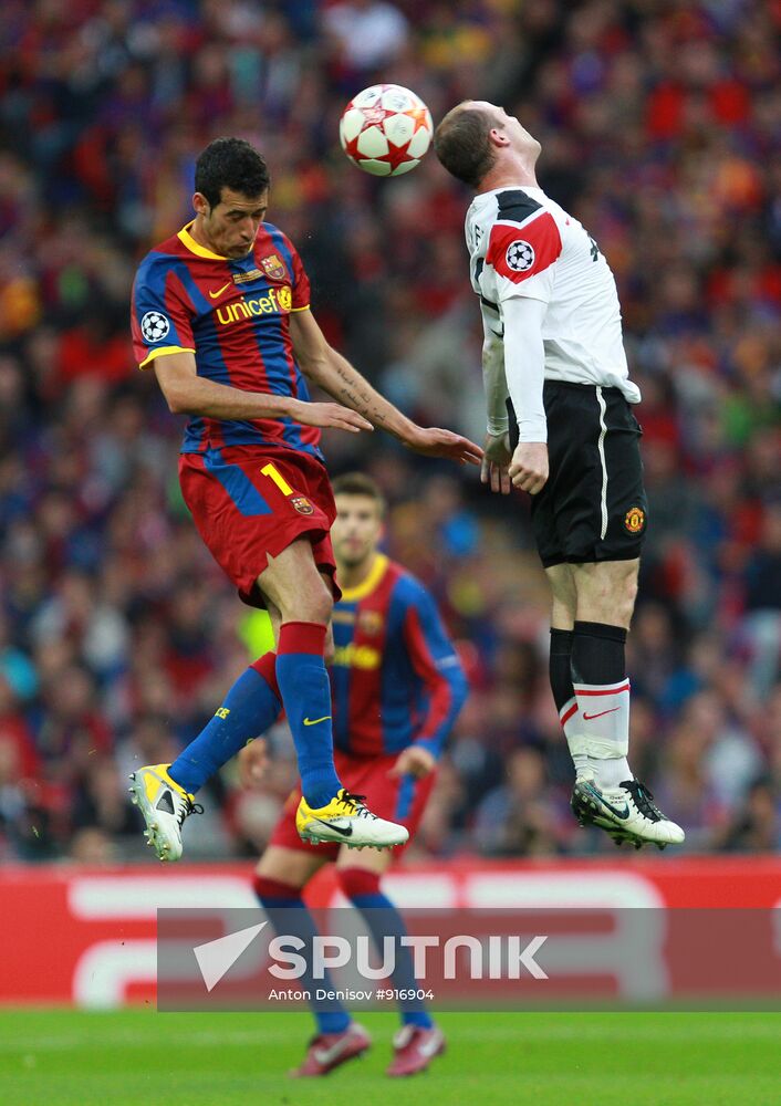 UEFA Champions League Final. Manchester United vs. Barcelona