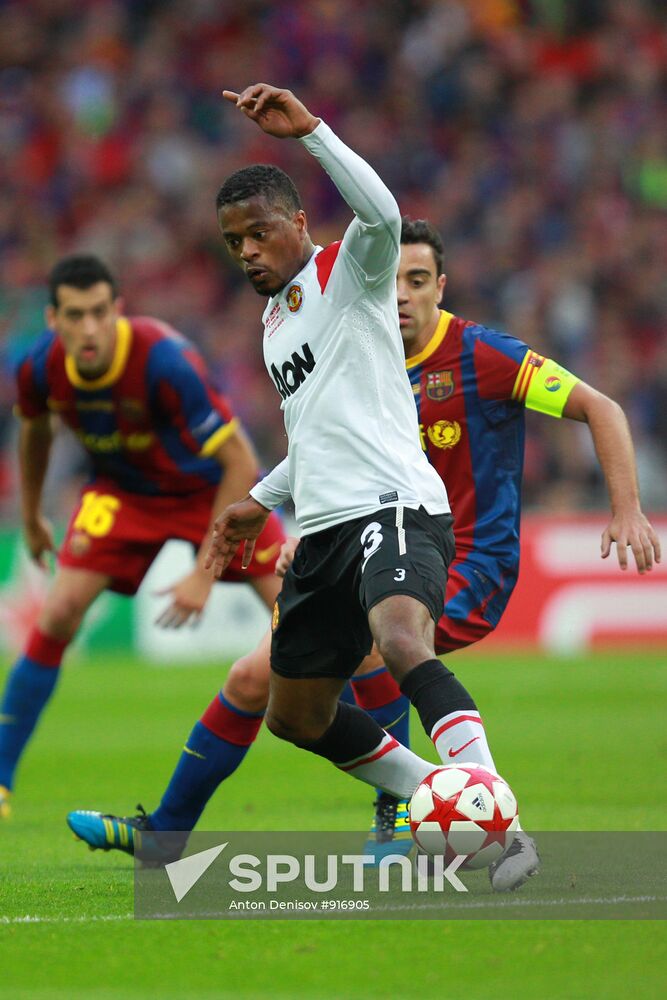UEFA Champions League Final. Manchester United vs. Barcelona