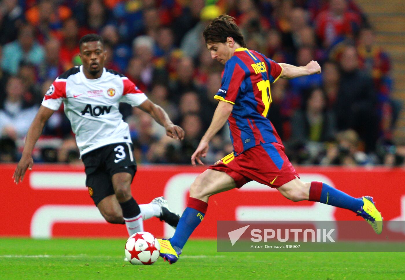 UEFA Champions League Final. Manchester United vs. Barcelona