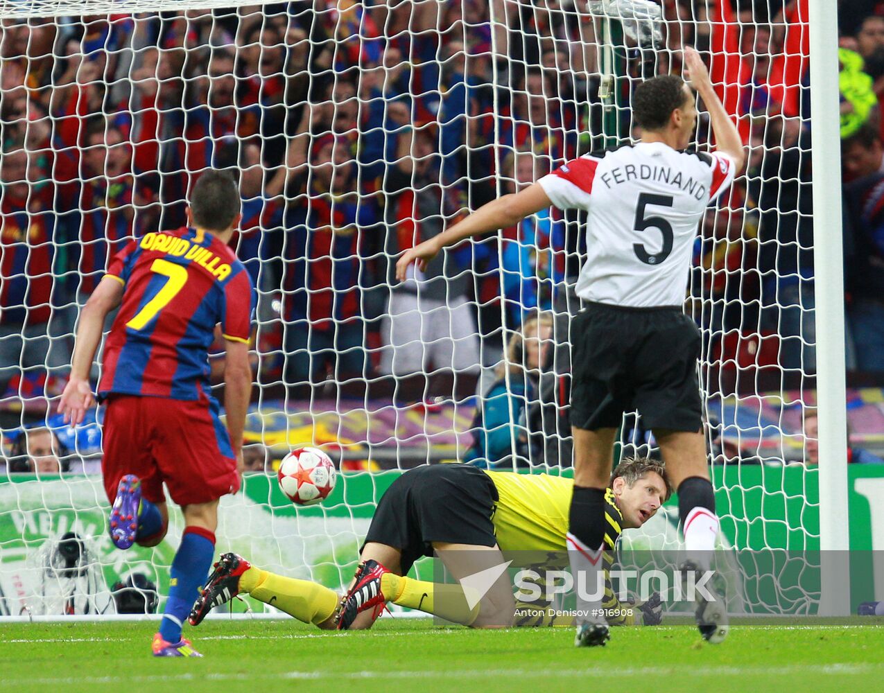 UEFA Champions League Final. Manchester United vs. Barcelona