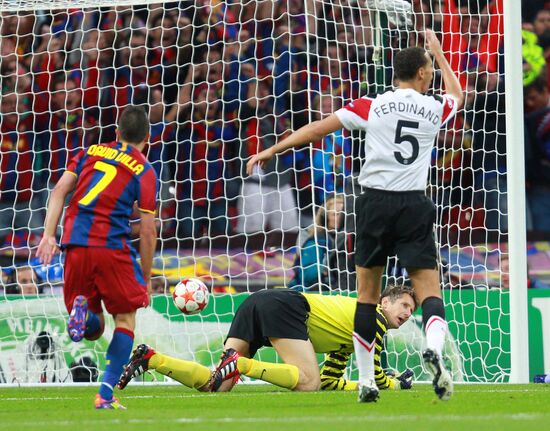 UEFA Champions League Final. Manchester United vs. Barcelona