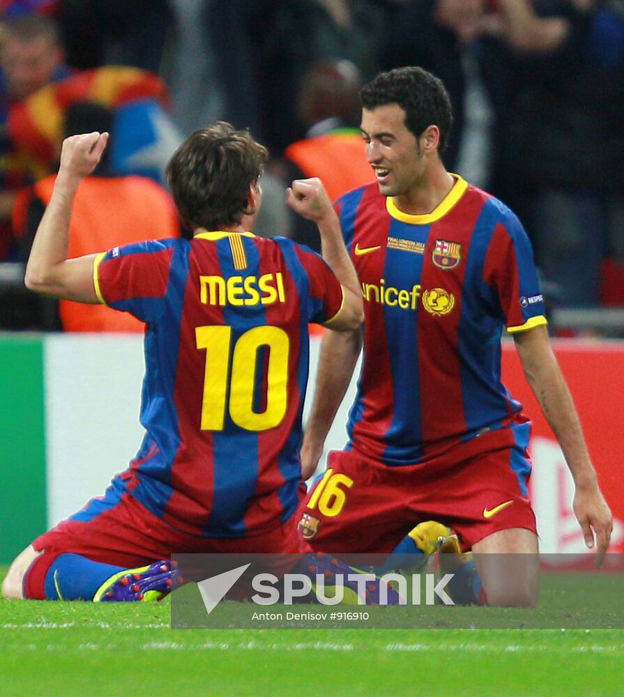 UEFA Champions League Final. Manchester United vs. Barcelona