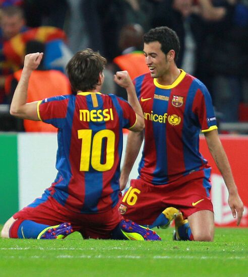 UEFA Champions League Final. Manchester United vs. Barcelona