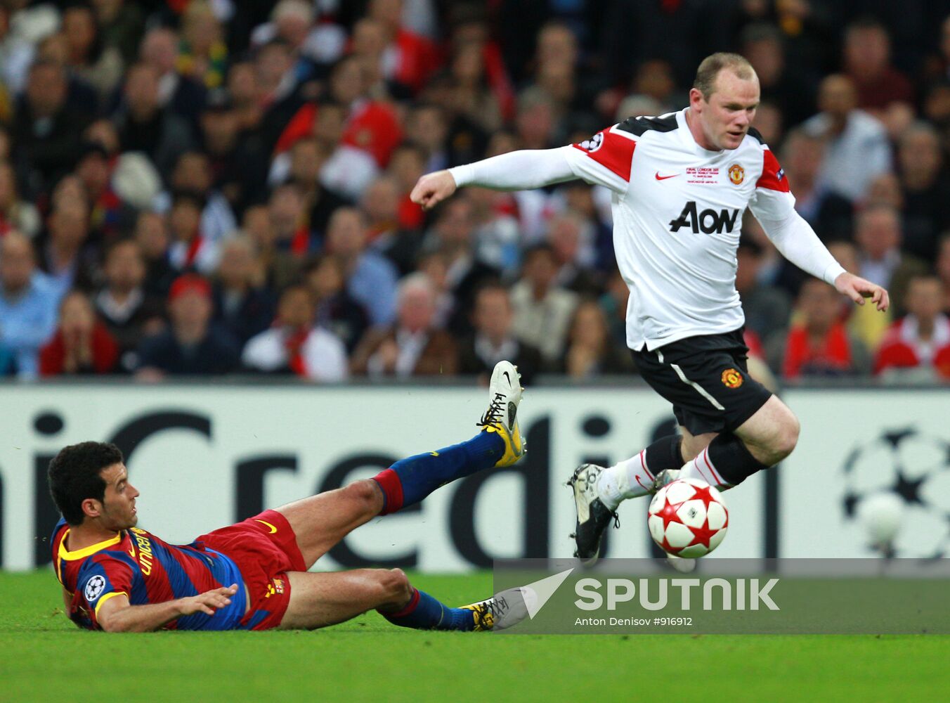 UEFA Champions League Final. Manchester United vs. Barcelona