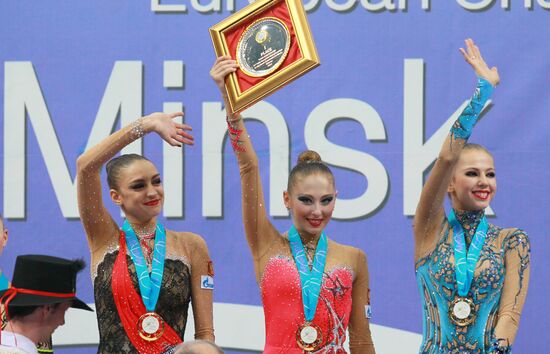 Artistic gymnastics. European Championships. Second day