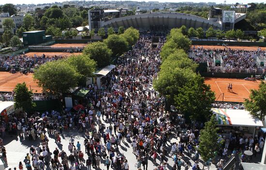 Tennis, Roland Garros 2011, day 7