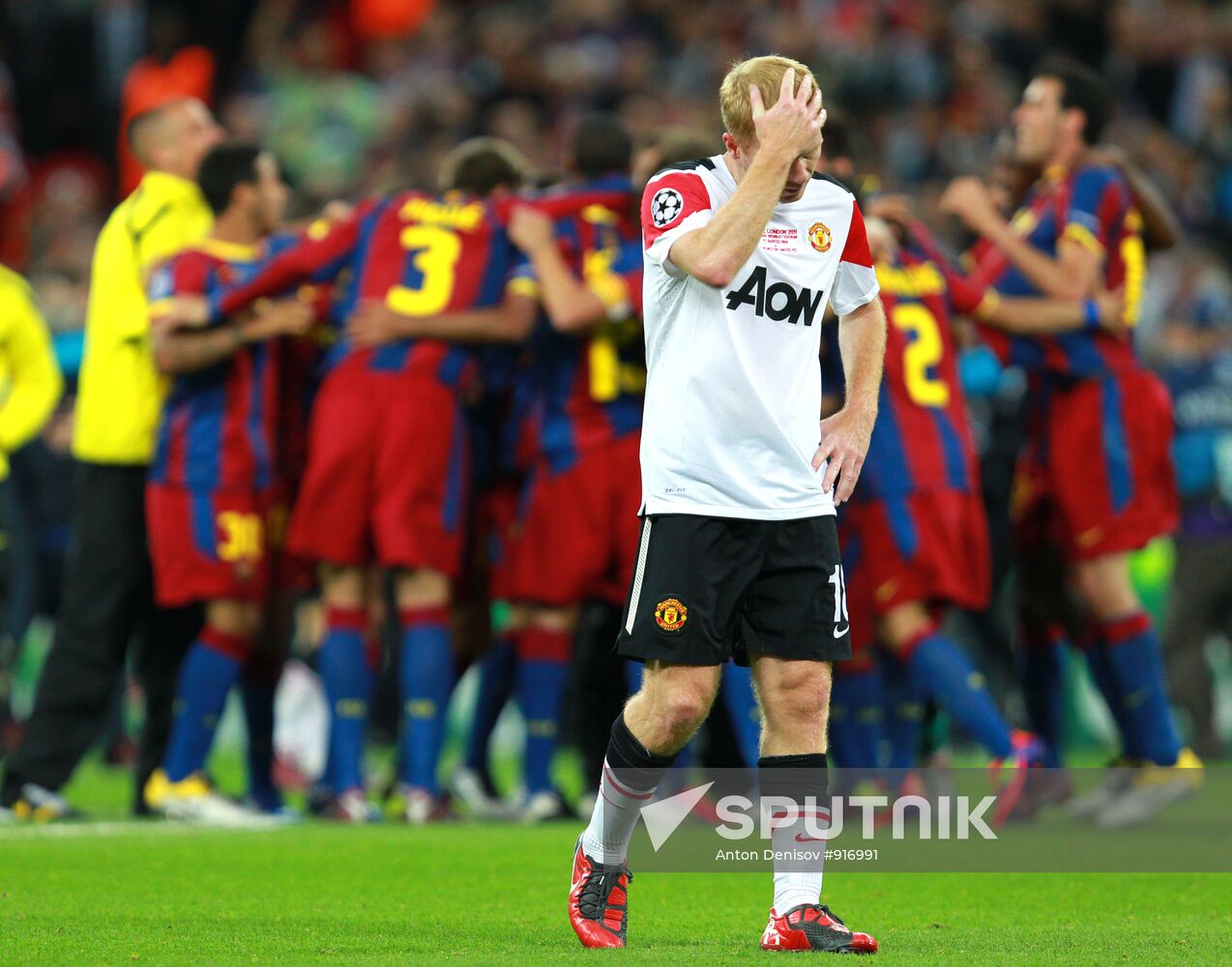 UEFA Champions League Final. Manchester United vs. Barcelona