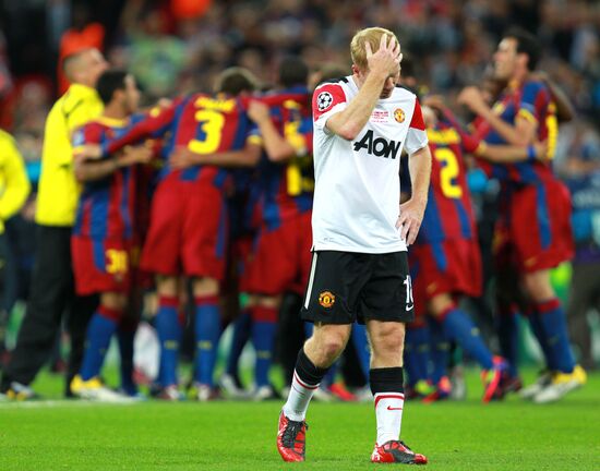 UEFA Champions League Final. Manchester United vs. Barcelona